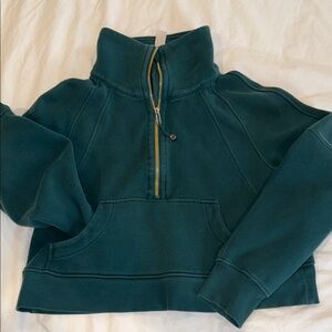 Lululemon Athletica Teal Full-Zip Hoodie